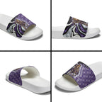 Personalised Fremantle Dockers Slide Sandals Trippy Psychedelic Abstract Art Mascot Football Fans