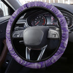 Fremantle Dockers Steering Wheel Cover Trippy Psychedelic Abstract Art Mascot Football Fans