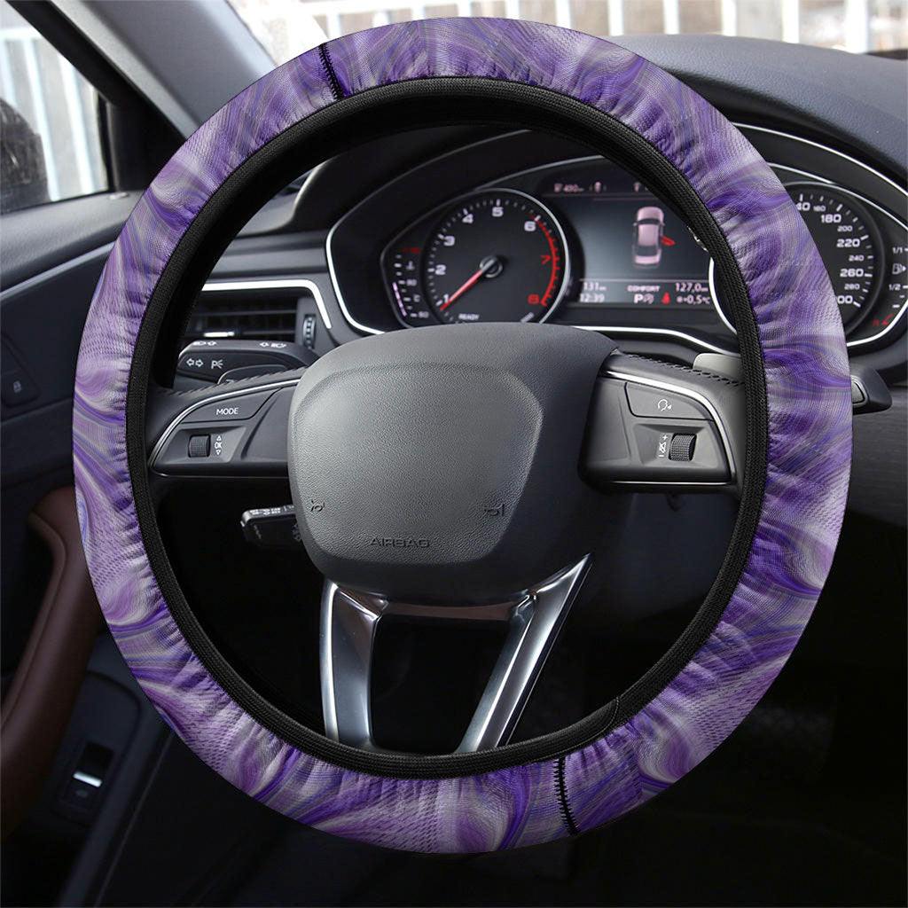 Fremantle Dockers Steering Wheel Cover Trippy Psychedelic Abstract Art Mascot Football Fans