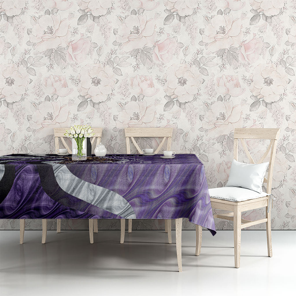 Personalised Fremantle Dockers Tablecloth Trippy Psychedelic Abstract Art Mascot Football Fans