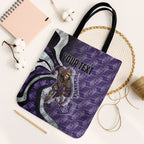 Personalised Fremantle Dockers Tote Bag Trippy Psychedelic Abstract Art Mascot Football Fans