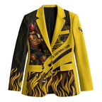 Personalised Hawthorn Hawks Football Blazer Australian City Skyline Graphic Fierce Mascot Art