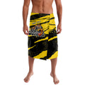 Personalised Richmond Tigers Football Lavalava Melbourne City Skyline Graphic Fierce Mascot Art