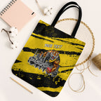 Personalised Richmond Tigers Football Tote Bag Melbourne City Skyline Graphic Fierce Mascot Art