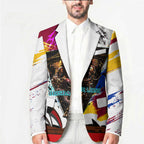 Personalised Brisbane Lions Football Blazer Australia City Skyline Graphic Fierce Mascot Art