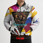 Personalised Brisbane Lions Football Bomber Puffer Jacket Australia City Skyline Graphic Fierce Mascot Art