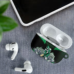 Personalised Melbourne Stars Cricket Mascot Skyline AirPods Case Comic Style Superhero Mascot Fan Art Graphic