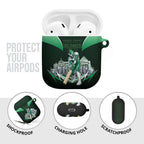Personalised Melbourne Stars Cricket Mascot Skyline AirPods Case Comic Style Superhero Mascot Fan Art Graphic