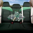 Personalised Melbourne Stars Cricket Mascot Skyline Back Car Seat Cover Comic Style Superhero Mascot Fan Art Graphic