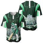 Personalised Melbourne Stars Cricket Mascot Skyline Baseball Jersey Comic Style Superhero Mascot Fan Art Graphic