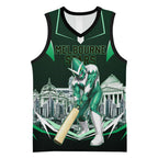 Personalised Melbourne Stars Cricket Mascot Skyline Basketball Jersey Comic Style Superhero Mascot Fan Art Graphic