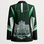Personalised Melbourne Stars Cricket Mascot Skyline Blazer Comic Style Superhero Mascot Fan Art Graphic