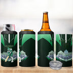 Personalised Melbourne Stars Cricket Mascot Skyline 4 in 1 Can Cooler Tumbler Comic Style Superhero Mascot Fan Art Graphic
