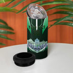 Personalised Melbourne Stars Cricket Mascot Skyline 4 in 1 Can Cooler Tumbler Comic Style Superhero Mascot Fan Art Graphic