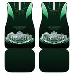 Personalised Melbourne Stars Cricket Mascot Skyline Car Mats Comic Style Superhero Mascot Fan Art Graphic