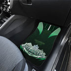 Personalised Melbourne Stars Cricket Mascot Skyline Car Mats Comic Style Superhero Mascot Fan Art Graphic