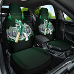 Personalised Melbourne Stars Cricket Mascot Skyline Car Seat Cover Comic Style Superhero Mascot Fan Art Graphic
