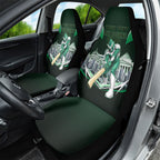 Personalised Melbourne Stars Cricket Mascot Skyline Car Seat Cover Comic Style Superhero Mascot Fan Art Graphic