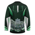 Personalised Melbourne Stars Cricket Mascot Skyline Hockey Jersey Comic Style Superhero Mascot Fan Art Graphic