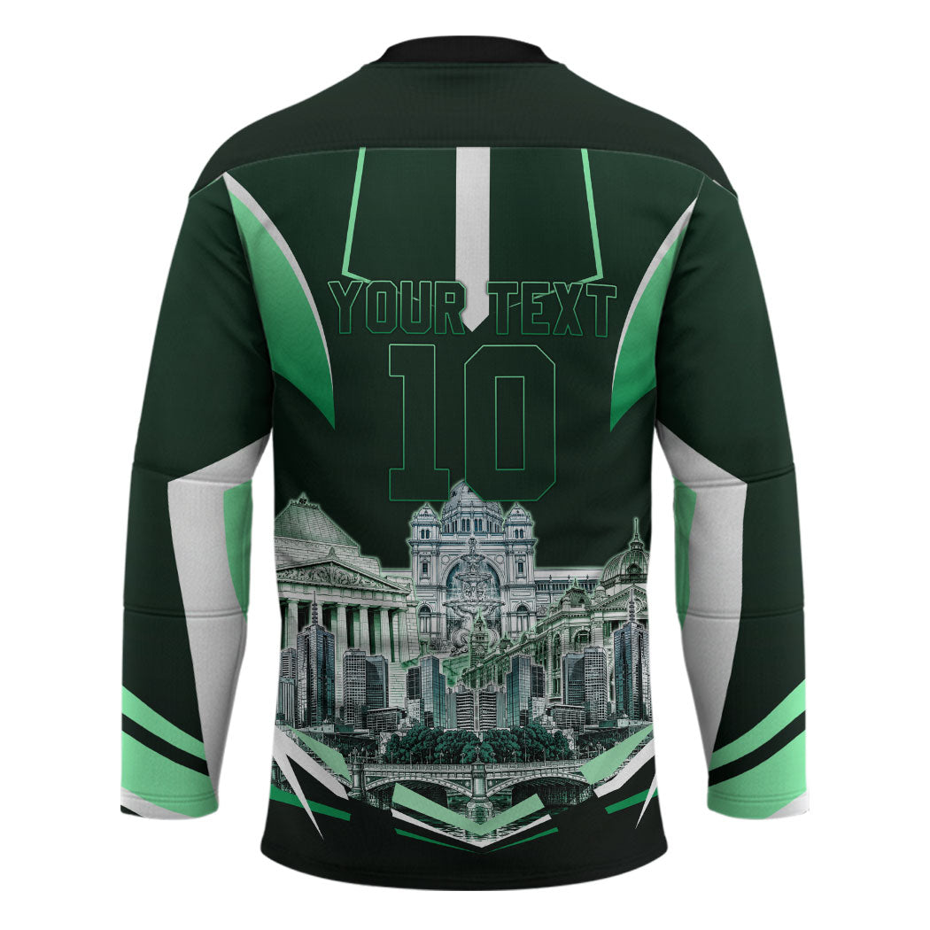 Personalised Melbourne Stars Cricket Mascot Skyline Hockey Jersey Comic Style Superhero Mascot Fan Art Graphic