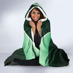 Personalised Melbourne Stars Cricket Mascot Skyline Hooded Blanket Comic Style Superhero Mascot Fan Art Graphic