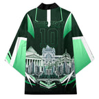 Personalised Melbourne Stars Cricket Mascot Skyline Kimono Comic Style Superhero Mascot Fan Art Graphic