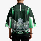 Personalised Melbourne Stars Cricket Mascot Skyline Kimono Comic Style Superhero Mascot Fan Art Graphic