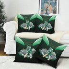 Personalised Melbourne Stars Cricket Mascot Skyline Pillow Cover Comic Style Superhero Mascot Fan Art Graphic
