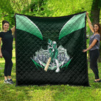 Personalised Melbourne Stars Cricket Mascot Skyline Quilt Comic Style Superhero Mascot Fan Art Graphic