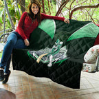 Personalised Melbourne Stars Cricket Mascot Skyline Quilt Comic Style Superhero Mascot Fan Art Graphic