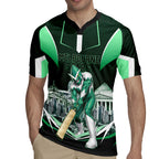 Personalised Melbourne Stars Cricket Mascot Skyline Rugby Jersey Comic Style Superhero Mascot Fan Art Graphic