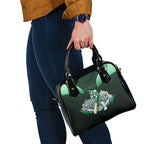 Personalised Melbourne Stars Cricket Mascot Skyline Shoulder Handbag Comic Style Superhero Mascot Fan Art Graphic