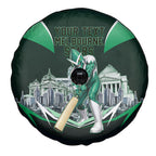 Personalised Melbourne Stars Cricket Mascot Skyline Spare Tire Cover Comic Style Superhero Mascot Fan Art Graphic