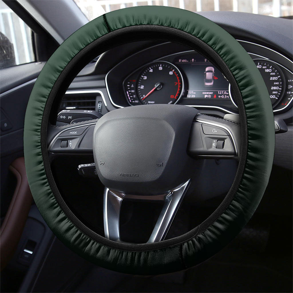 Melbourne Stars Cricket Mascot Skyline Steering Wheel Cover Comic Style Superhero Mascot Fan Art Graphic