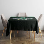 Personalised Melbourne Stars Cricket Mascot Skyline Tablecloth Comic Style Superhero Mascot Fan Art Graphic