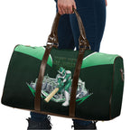 Personalised Melbourne Stars Cricket Mascot Skyline Travel Bag Comic Style Superhero Mascot Fan Art Graphic