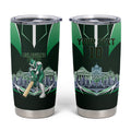 Personalised Melbourne Stars Cricket Mascot Skyline Tumbler Cup Comic Style Superhero Mascot Fan Art Graphic