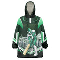 Personalised Melbourne Stars Cricket Mascot Skyline Wearable Blanket Hoodie Comic Style Superhero Mascot Fan Art Graphic