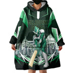 Personalised Melbourne Stars Cricket Mascot Skyline Wearable Blanket Hoodie Comic Style Superhero Mascot Fan Art Graphic