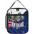 New Zealand Warriors Rugby Lunch Bag Warrior Mascot Auckland Skyline Flag Art