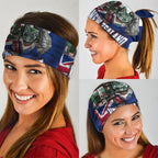 New Zealand Warriors Rugby Neck Gaiter Warrior Mascot Auckland Skyline Flag Art