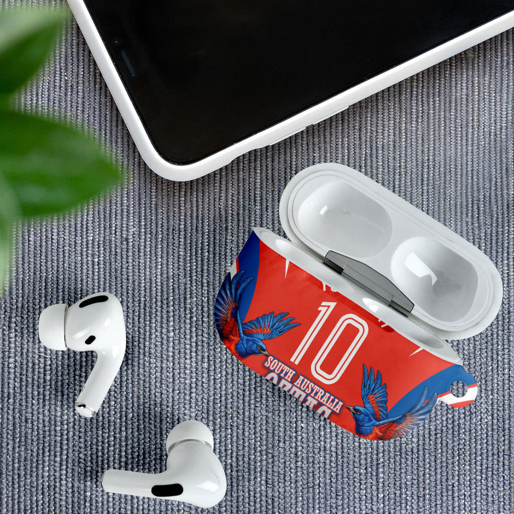 Personalized South Australia Oztag Bird Mascot AirPods Case Dynamic Team Spirit Graphic