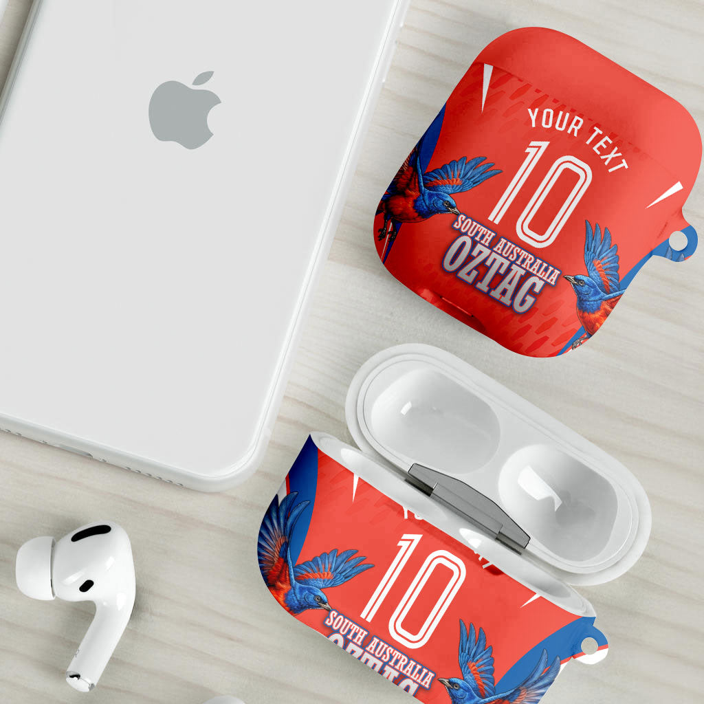 Personalized South Australia Oztag Bird Mascot AirPods Case Dynamic Team Spirit Graphic