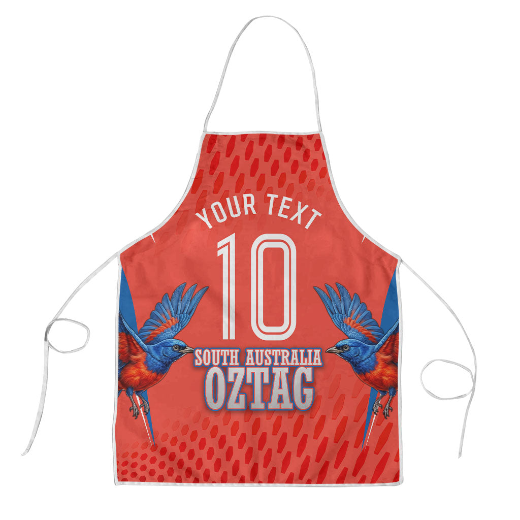 Personalized South Australia Oztag Bird Mascot Apron Dynamic Team Spirit Graphic