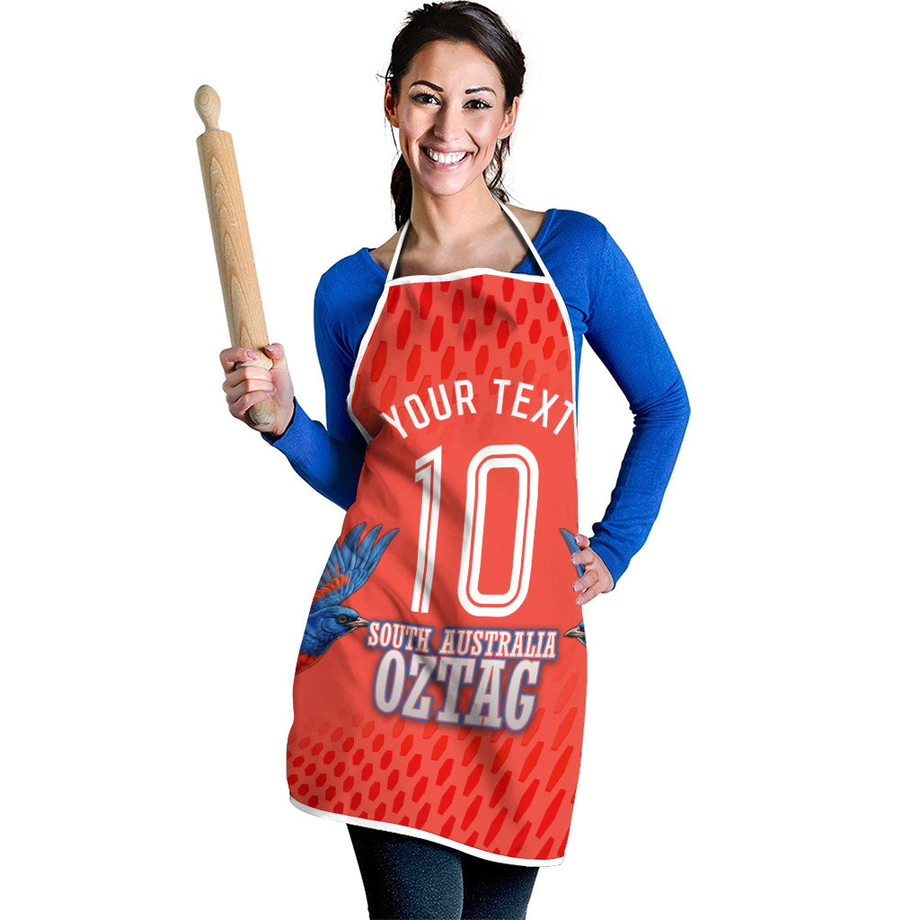 Personalized South Australia Oztag Bird Mascot Apron Dynamic Team Spirit Graphic