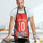 Personalized South Australia Oztag Bird Mascot Apron Dynamic Team Spirit Graphic