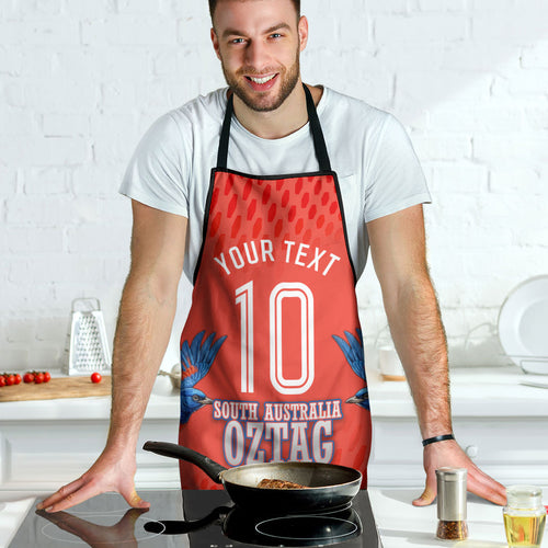 Personalized South Australia Oztag Bird Mascot Apron Dynamic Team Spirit Graphic