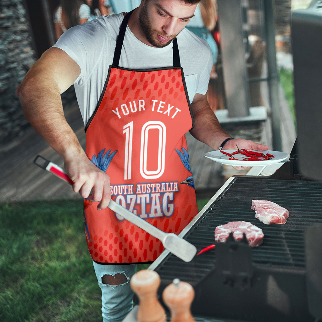 Personalized South Australia Oztag Bird Mascot Apron Dynamic Team Spirit Graphic