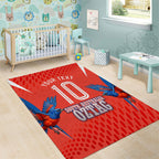 Personalized South Australia Oztag Bird Mascot Area Rug Dynamic Team Spirit Graphic
