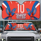 Personalized South Australia Oztag Bird Mascot Auto Sun Shade Dynamic Team Spirit Graphic